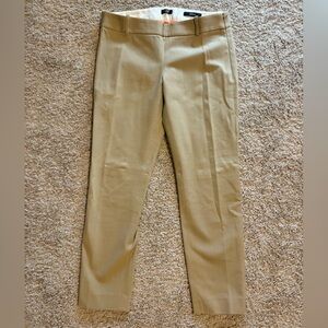 J. Crew Tan Chinos Classic Cotton Blend
